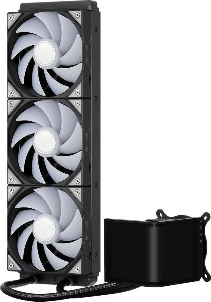 TRYX PANORAMA SE ARGB 360 Complete Vanduo Cooling, 3D AMOLED Ekranas – 360mm, juodos spalvos
