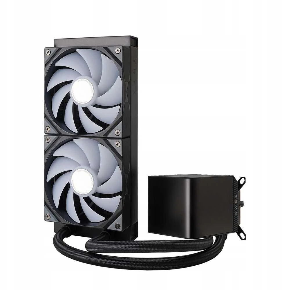 TRYX PANORAMA ARGB 240 All-in-One Liquid Cooling, 3D-AMOLED Ekranas – 240mm, juodos spalvos