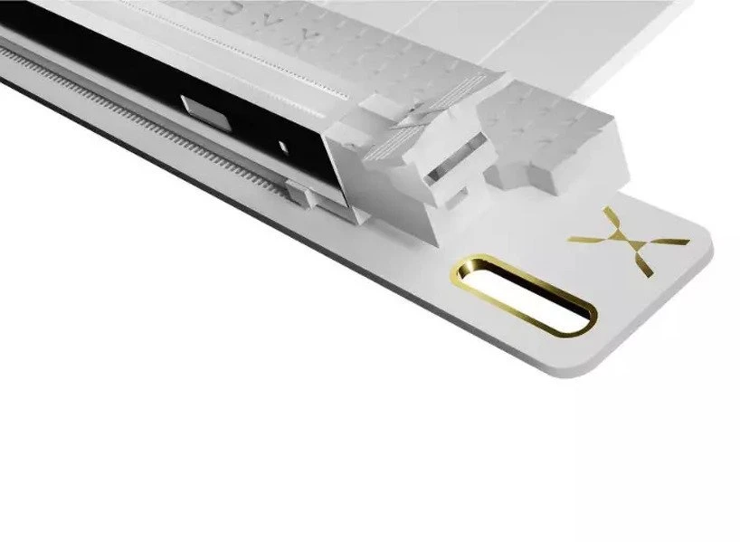 Vaizdo plokštė TRYX STRING PCIe 5.0 x16 Riser cabel, 300mm – Baltas