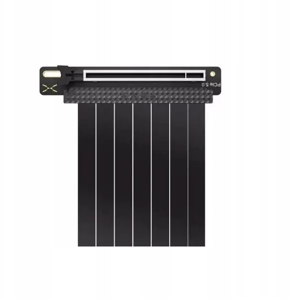 Vaizdo plokštė TRYX STRING PCIe 5.0 x16 Riser Cable, 200mm – juodas