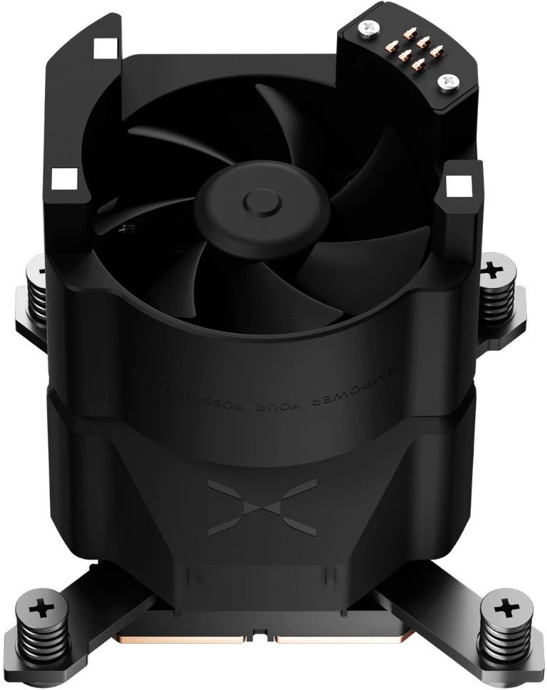 TRYX Panorama CPU Wasserblock, AMOLED-Ekranas, Intel- und AMD-Sockel – juodas