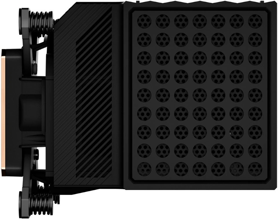 TRYX Panorama CPU Wasserblock, AMOLED-Ekranas, Intel- und AMD-Sockel – juodas