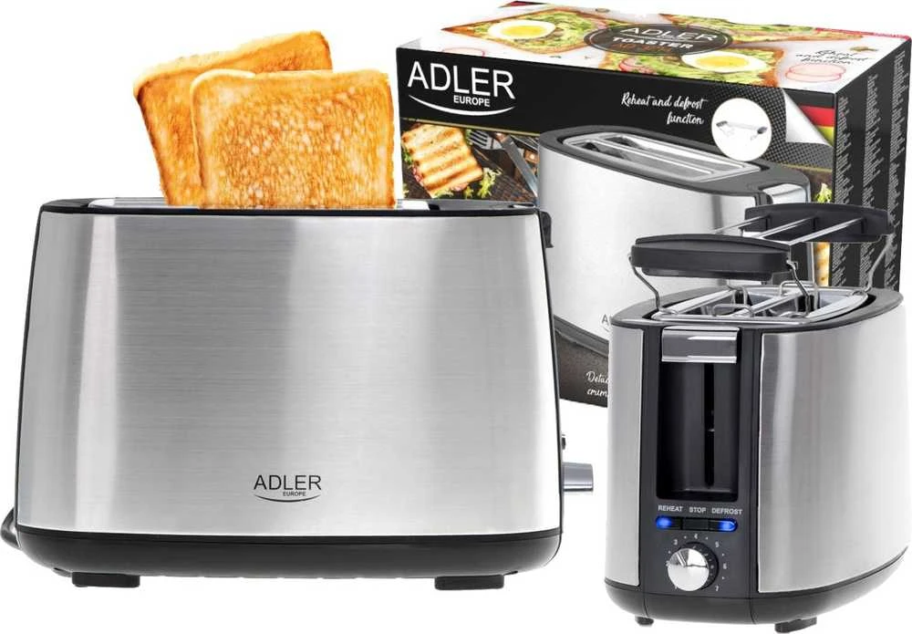 Skrudintuvas Adler Toaster AD 3214, 750 W