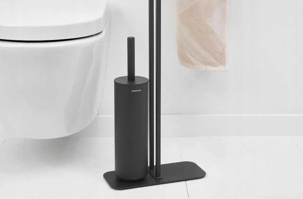 Brabantia tualetes piederumu statīvs MindSet, mineral infinite pilkas