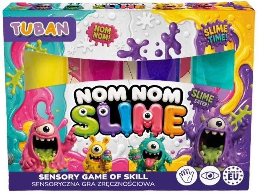 Tuban Rinkinys sensoryczna gra - jiggly slime nom nom slime