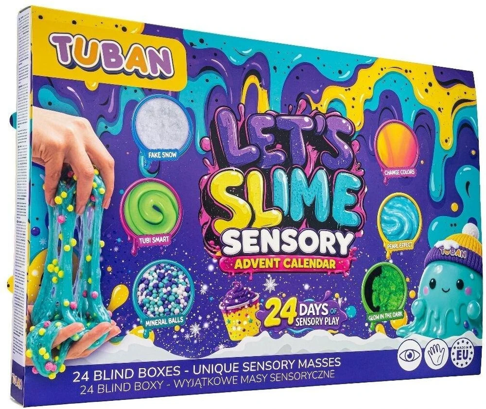 Tuban Sensorinis advento kalendorius - Let's Slime