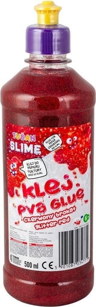 Tuban PVA klijai – Blizgantys raudoni - 500 ml ( TU3477 )