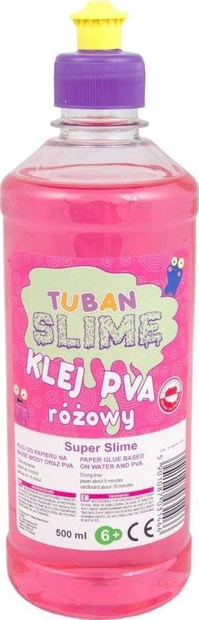Tuban PVA klijai - Rožiniai - 500 ml