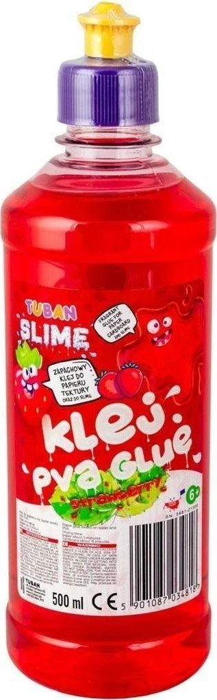 Tuban PVA klijai – Braškių kvapo raudoni - 500 ml ( TU3481 )