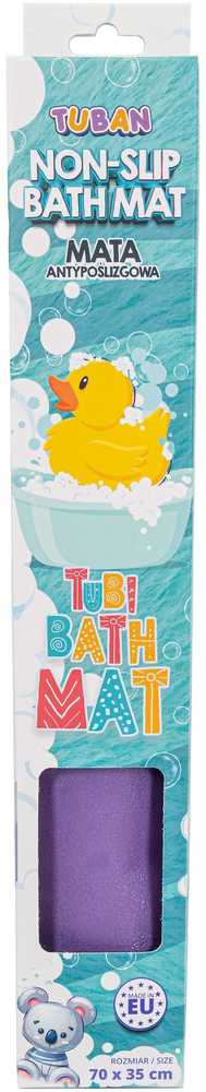 Tuban Anti-slip bath mat Tubi violetinė 70cm ZA5974