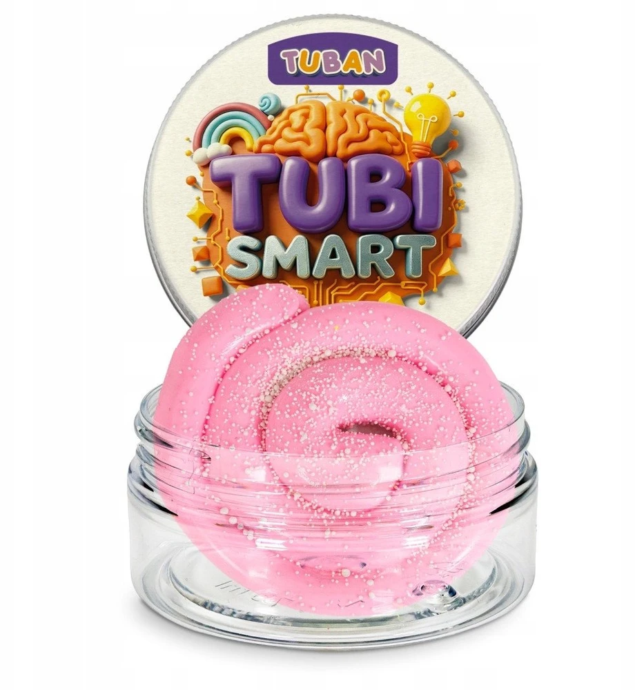 Tuban Tubi Smart - Modeliavimo masė - Šviesiai rožinė (50 g)