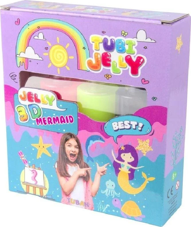 Tuban 3 spalvų Tubi Jelly rinkinys - Undinė ( TU3316 )