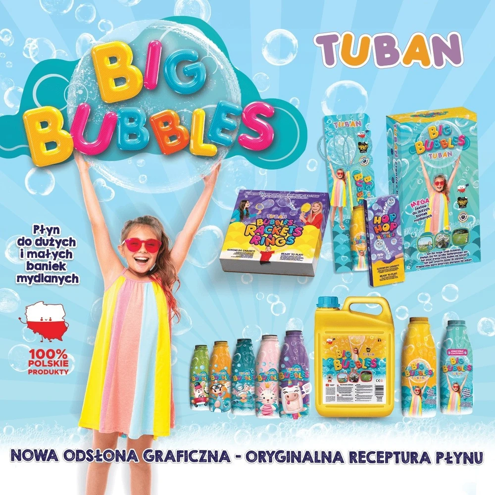 Tuban Muilo burbulų skystis - 60 ml - Vienaragis