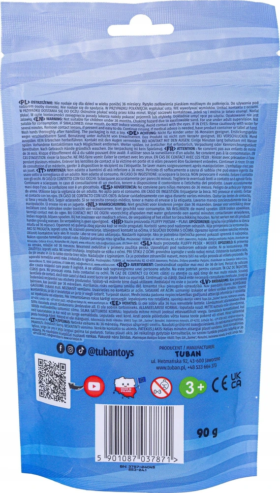 Tuban Purus smėlis - Mėlyna (90 g) ( TU3787 )