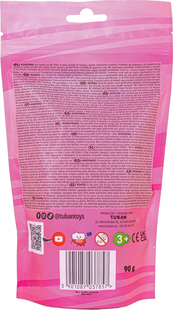 Tuban Purus smėlis - Rožinė (90 g) ( TU3785 )