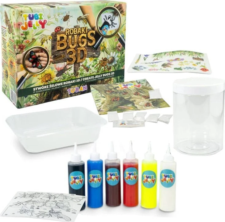 Tuban Tubi Jelly rinkinys - Vabzdžiai