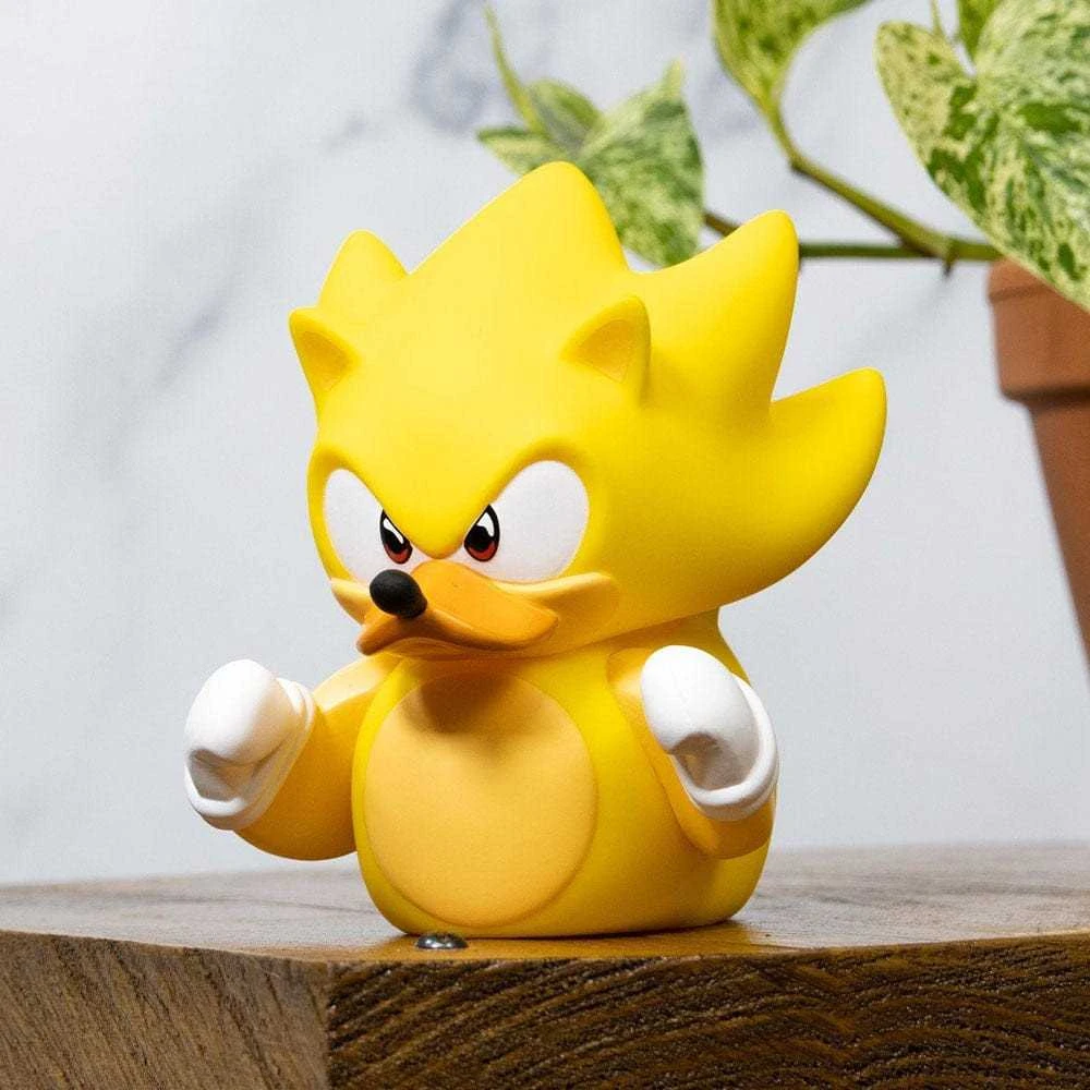 TUBBZ kolekcinė antis - Sonic Super Sonic dėžutėje 9 cm