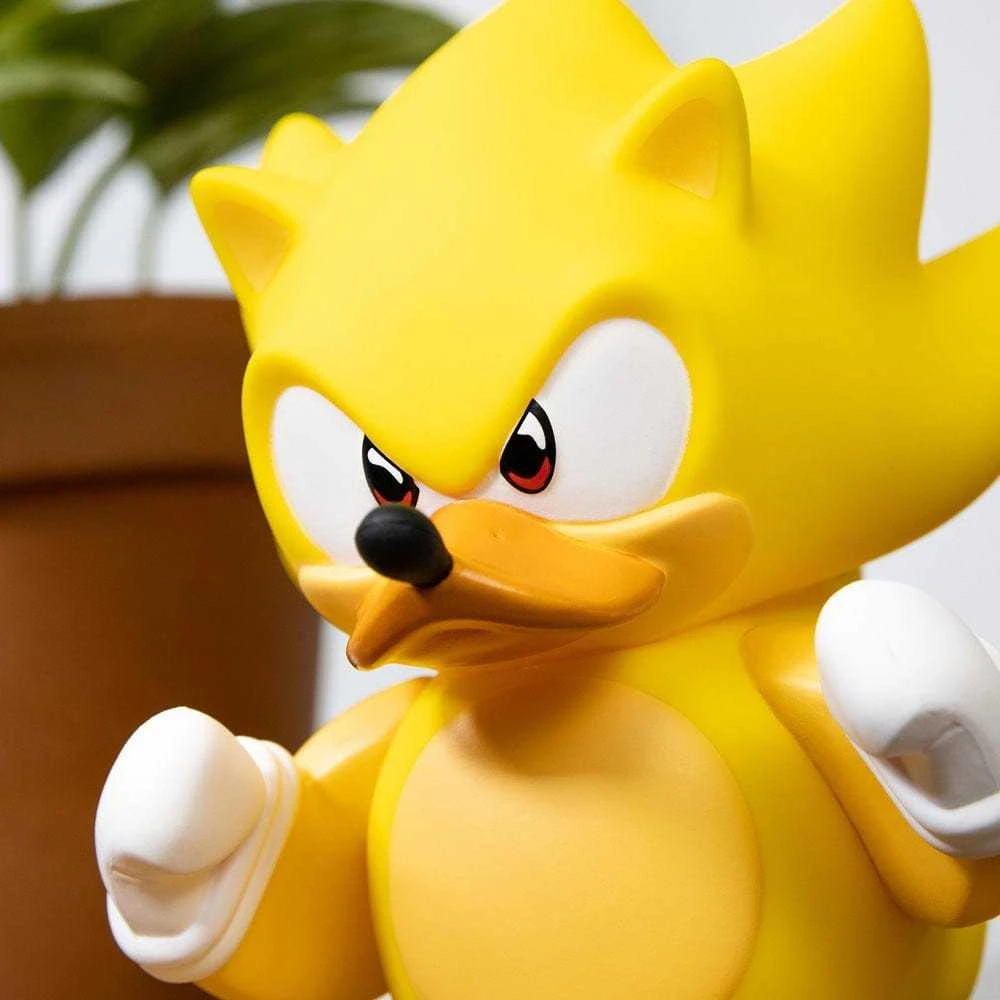 TUBBZ kolekcinė antis - Sonic Super Sonic dėžutėje 9 cm