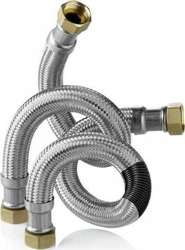 Tucai prijungimo žarna Plieninė vandens žarna EXTRA TWIST WW-3/4 x 3/4 L = 100 cm [5/30]
