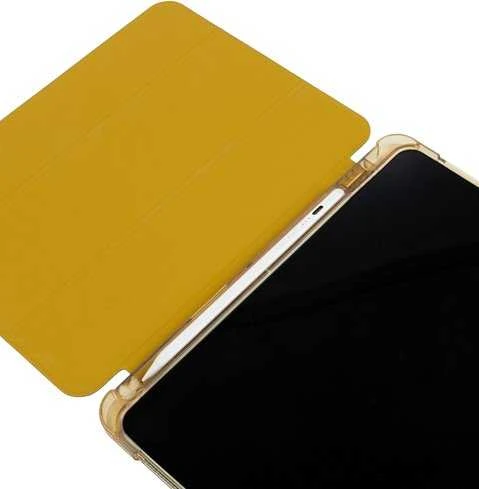 Tucano Satin tabletės dėklas, skirtas iPad Air 11" M2 garstyčių geltonas