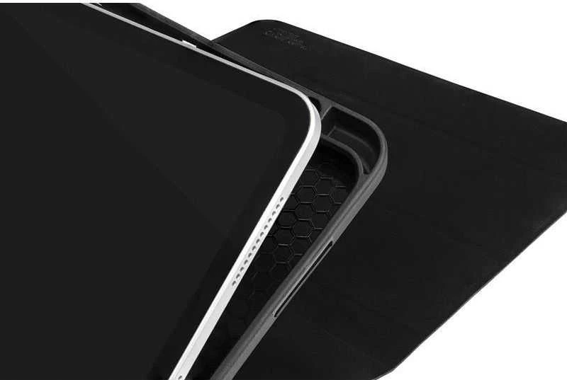 Dėklas Tucano Up Plus skirtas Apple iPad Air 11″ M2 2024 / M3 2025 / M4 2026 / Apple iPad Air 10.9″ (2022/2020) juodos spalvos