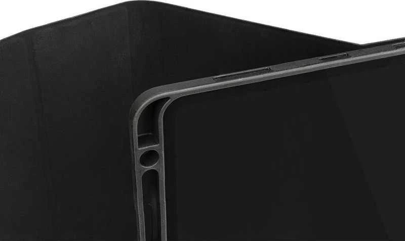 Case Tucano Up Plus skirtas iPad Air 11″ M2 2024 / M3 2025 / M4 2026 / iPad Air 10.9″ (2022/2020) pilkos spalvos
