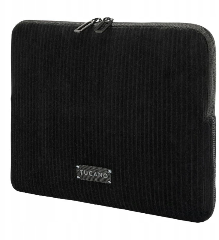TUCANO Velluto 2 - Dėklas MacBook Pro 14" (M5/M4/M3/M2/M1/2026-2021) / Nešiojamas kompiuteris 13" (juoda)
