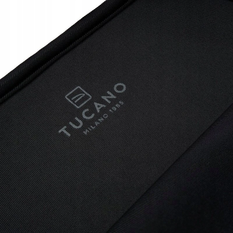 TUCANO Velluto 2 - Dėklas MacBook Pro 14" (M5/M4/M3/M2/M1/2026-2021) / Nešiojamas kompiuteris 13" (juoda)