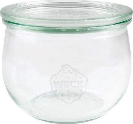 Stiklainis, 580 ml, su dangteliu, „Tulip“, 6 vnt.