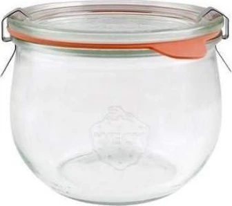 Stiklainis, 580 ml, su dangteliu, „Tulip“, 6 vnt.