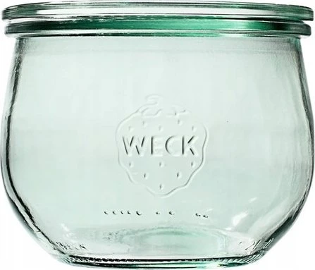 Stiklainis, 580 ml, su dangteliu, „Tulip“, 6 vnt.