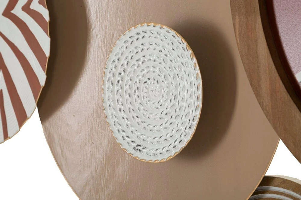 Tulup sienos dekoracija su laikrodžiu, 127 cm
