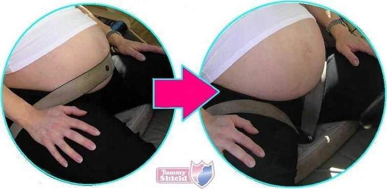 Tummy Shield sėdynė nėščiosioms su saugos diržais