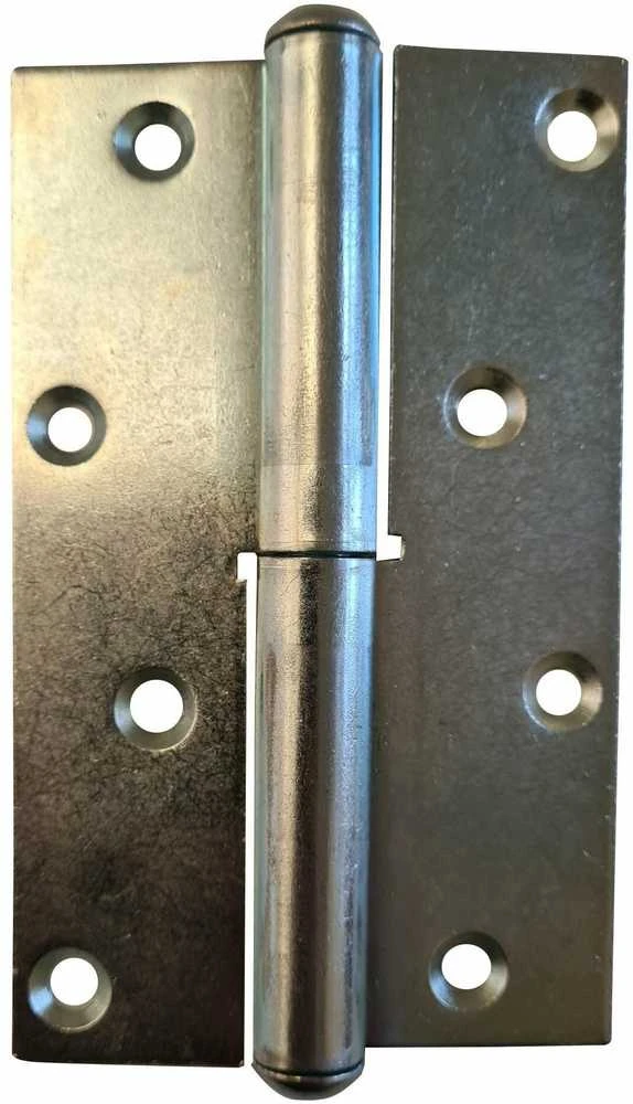 Lankstas durims Kurzemes, 12.5 cm, sidabro