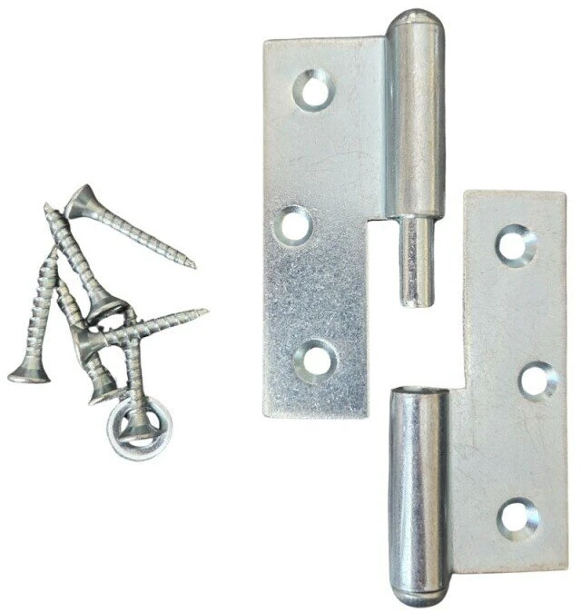 Lankstas durims Kurzemes, 7 cm, sidabro