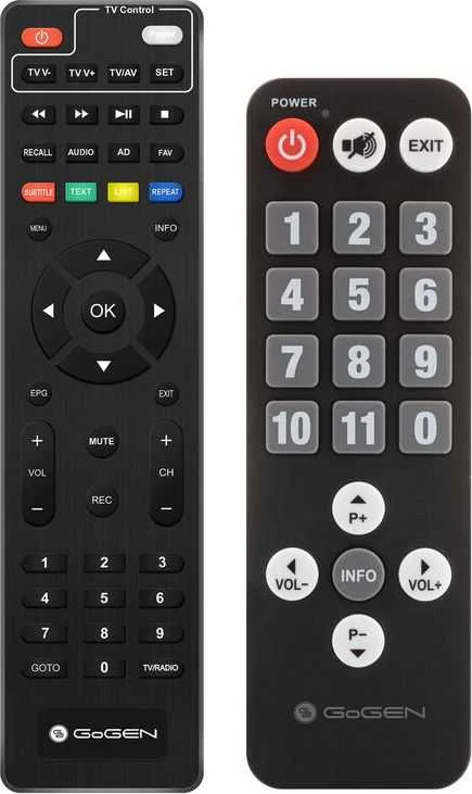 Tunerio TV GoGEN DVB 143 T2 vyresnysis