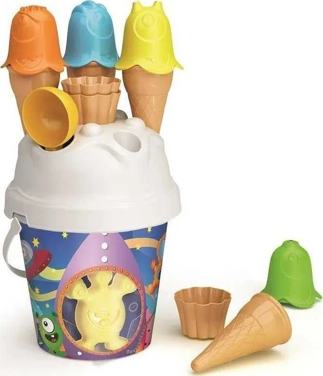 Tupiko Rinkinys į smėlį kosminiai su ledai