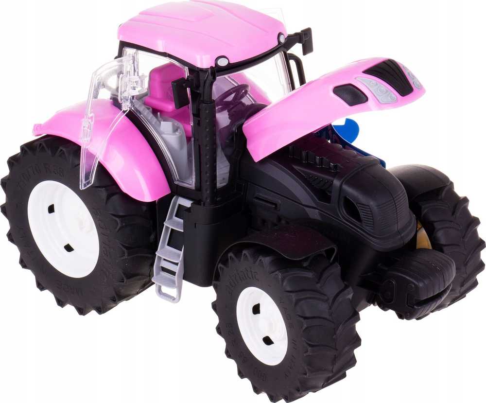 Tupiko Traktor rožinė