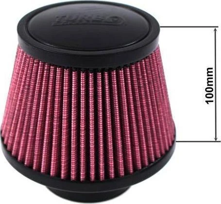 TurboWorks TURBORKS H: 100mm OTW: 101mm Violetinis kūginis filtras