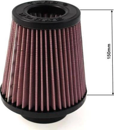 TurboWorks TURBORKS H: 150mm OTW: 60-77mm Violetinis kūginis filtras