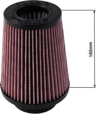TurboWorks TURBORKS H: 180mm OTW: 80-89mm Violetinis kūginis filtras