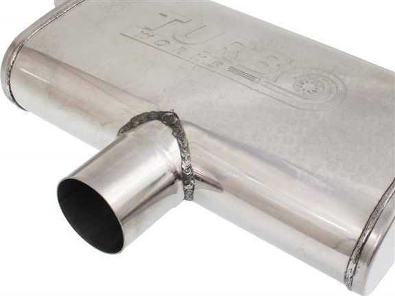TurboWorks galinis vidurinis duslintuvas 76mm TurboWorks LT 409SS