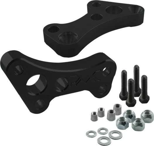 „TurboWorks PMC STAGE 2“ BMW E46 vairo adapteriai +25% (juodi)