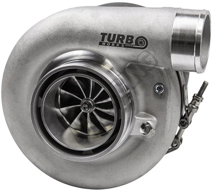 TurboWorks_D turbokompresorius TurboWorks PRO G40-1150-85-T4 DBB CNC T4 0.85 AR