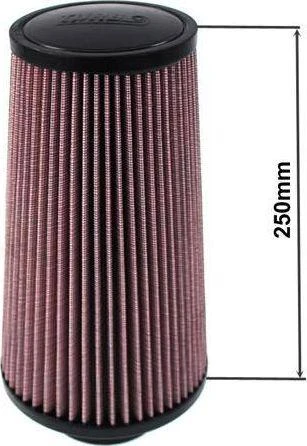 TurboWorks_F TURBORKS H: 250mm OTW: 101mm Violetinis kūginis filtras