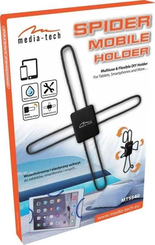 Universalus planšetinio kompiuterio laikiklis Media-Tech SPIDER MOBILE HOLDER MT5540