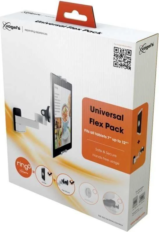 Vogels TMS 1030 Planšetė Flex Pack | Tilt | 7-13 " | Maximum weight (capacity) 2kg | Sidabrinis