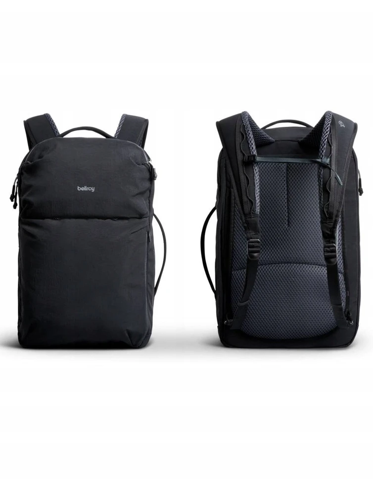 Bellroy Lite Travel Pack - plecak kelioninis 30L su kieszenią na laptop (juodas)