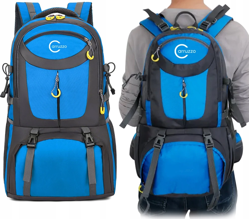 Turistinė kuprinė Carruzzo K403M 50 l Mėlyna