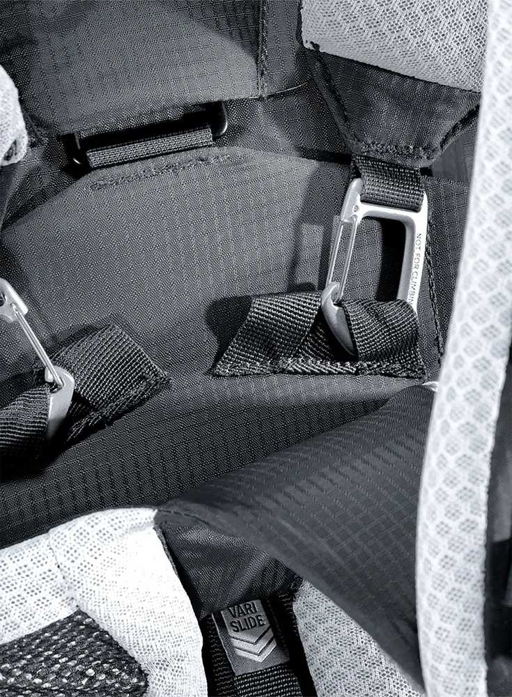 Deuter Aircontact Pro 75+10 SL moteriška žygio kuprinė, grafito spalvos